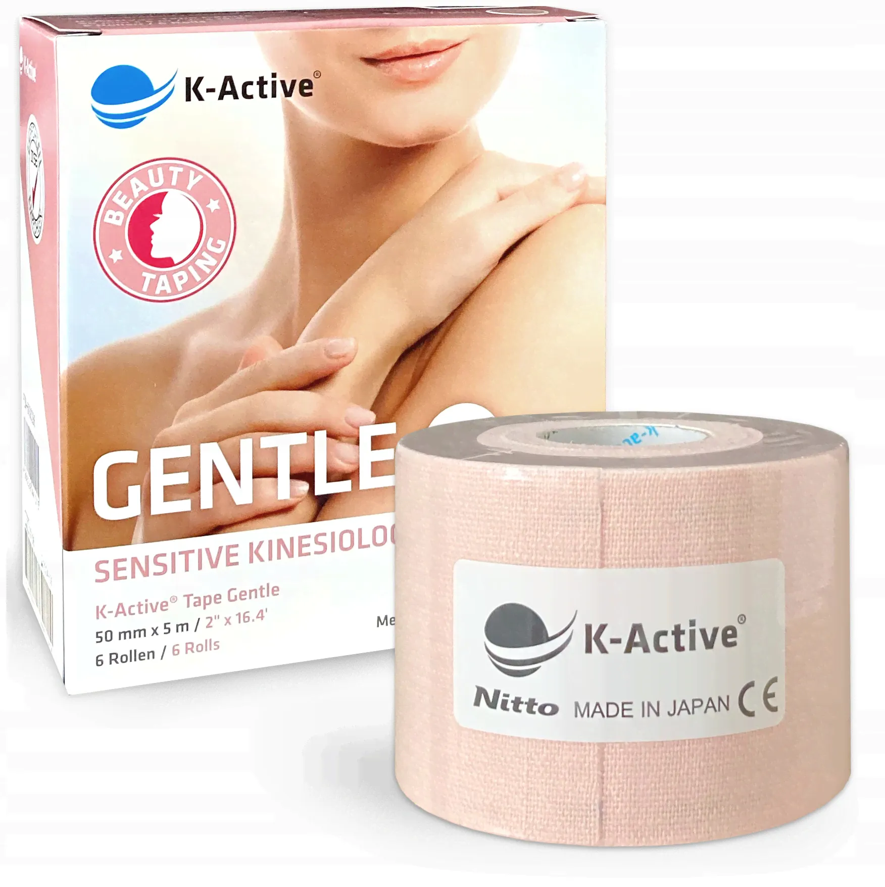 plastry K-active Gentle delikatne NITTO DENKO TAPE