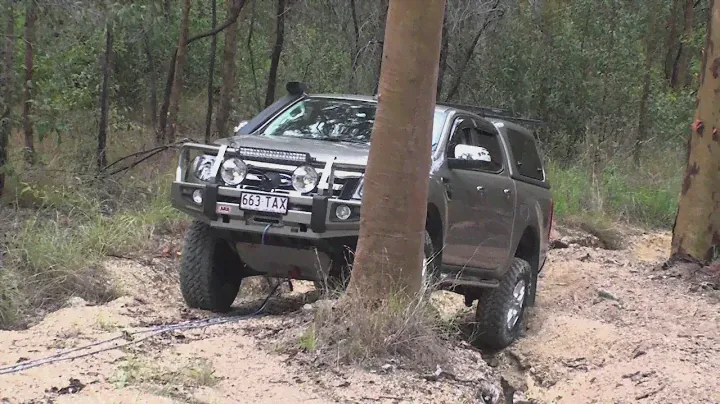 Bush track with Nitto Trail Grappler MT on Ford Ranger