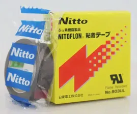 🛍 30 рулоновпартия, Высококачественная лента Nitto Denko 903UL, силиконовая клейкая лента Nitoflon (Т0, 18 мм * Ш, 19 мм * г, 10 м)
