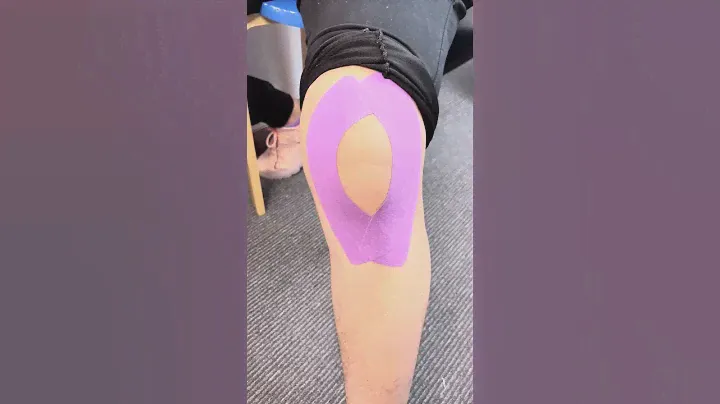 Knee Pain Relief with Kinesiology Tape