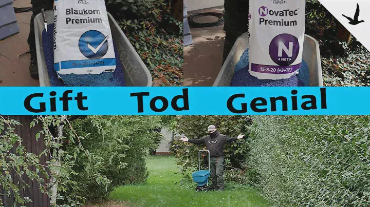 Rasendünger Blaukorn Premium & NovaTec Premium🚩Gift und Tod oder einfach genial