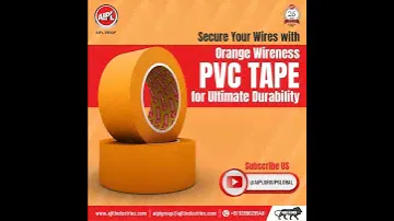 Secure Your Wires with AIPL Sunsui Orange Wireness PVC Tape for Ultimate Durability