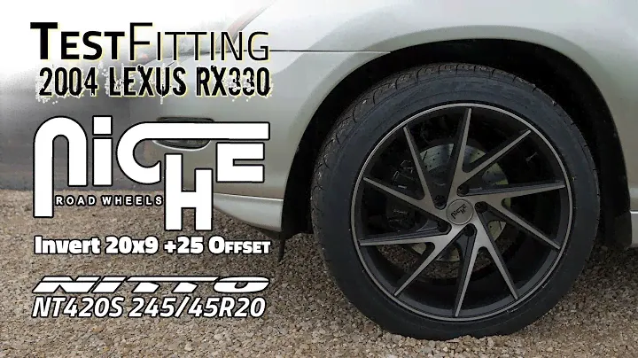 Test Fitting - 2004 Lexus RX330 w/ 20x9 Niche Invert & 245/45 Nitto NT420S