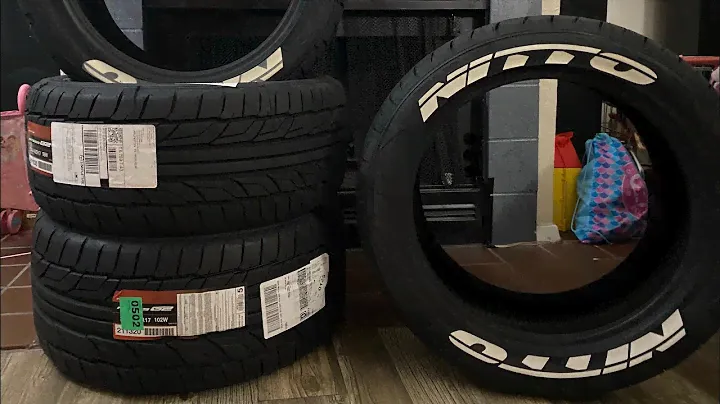 NITTO 555 G2 + NITTO tire stickers ‘93 C4 corvette