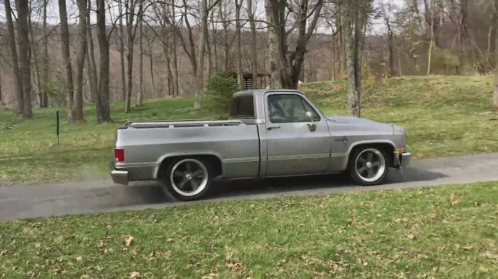 Nitto 315/35/20 square body burnout. 468 bbc
