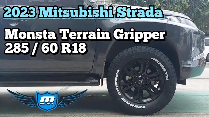 Monsta Terrain Gripper 285/60 R18 on 2023 Mitsubishi Strada @ RNH Tire Supply 💪