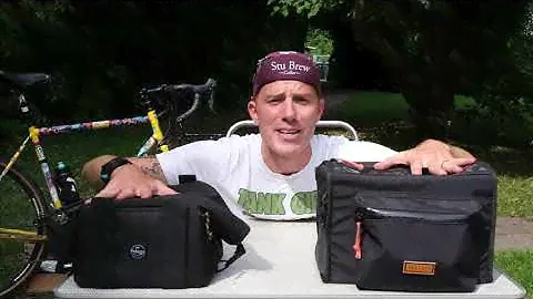 Restrap vs Pelago front rack bag