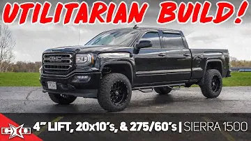 UTILITARIAN BUILD! | 4” Lift, 20x10’s, AND 275/60’s!