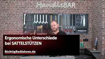 Ergonomische Unterschiede bei Sattelstützen