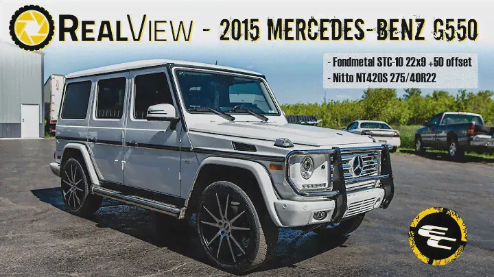 RealView - 2015 Mercedes-Benz G550 w/ 22" Fondmetal STC-10s & 30" Nitto NT420S