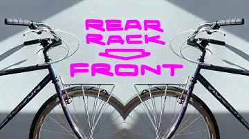 how to: convert a rear rack to a front rack