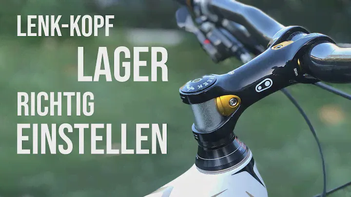 Fahrrad-Lenker wackelt? -Steuersatz richtig einstellen [Neue Schritt Für Schritt Anleitung]